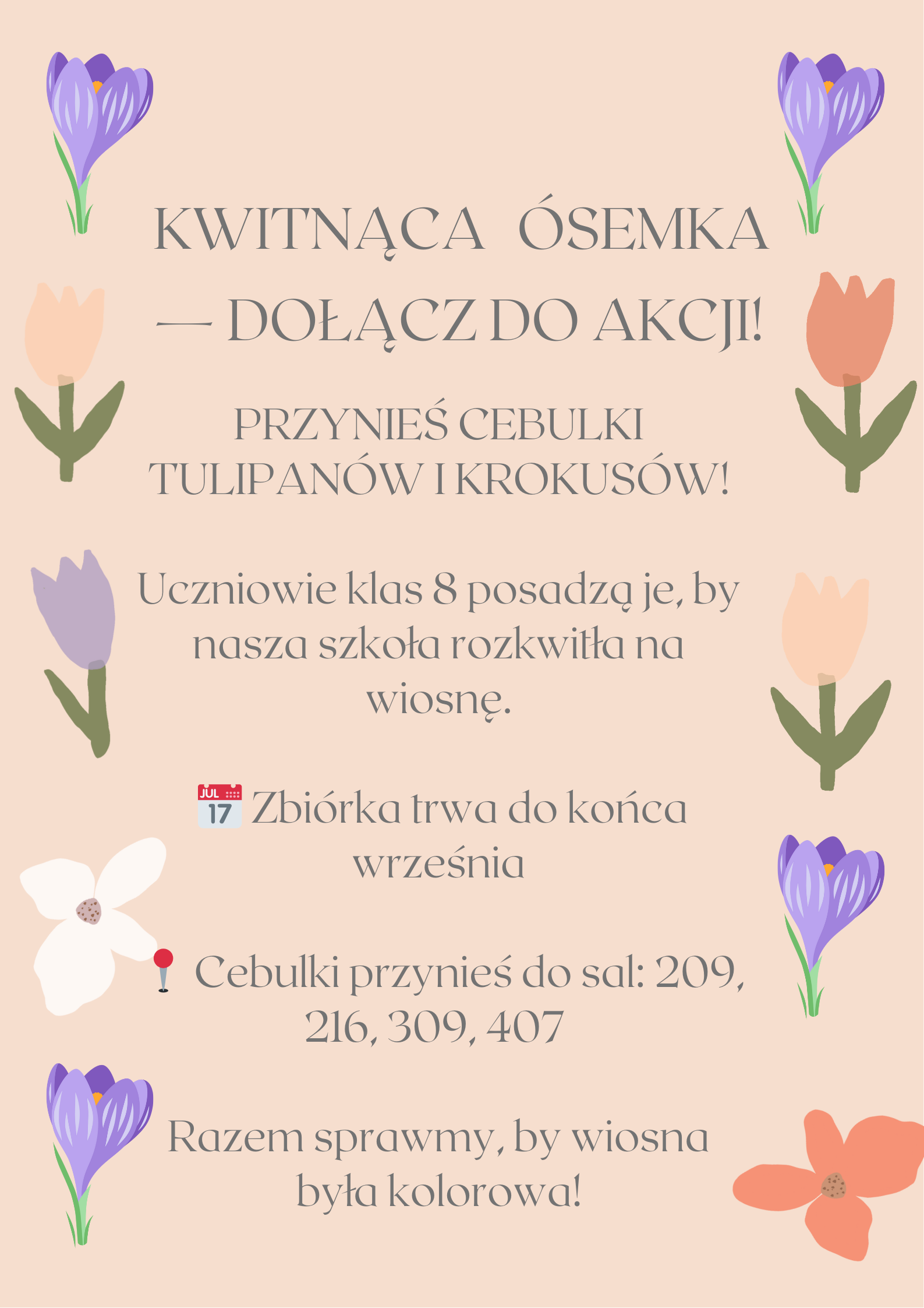 KWITNĄCA ÓSEMKA DOŁĄCZ DO AJI