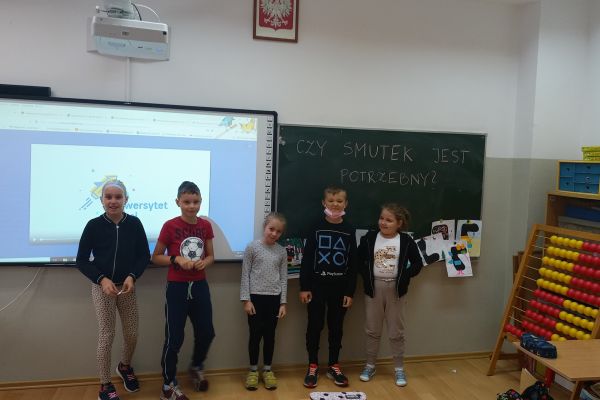 Mistrzowie planowania z 2a i 2c Czy smutek jest nam potrzebny?