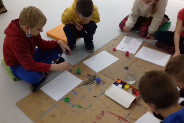 Klasa 1 c w Galerii Sztuki Współczesnej