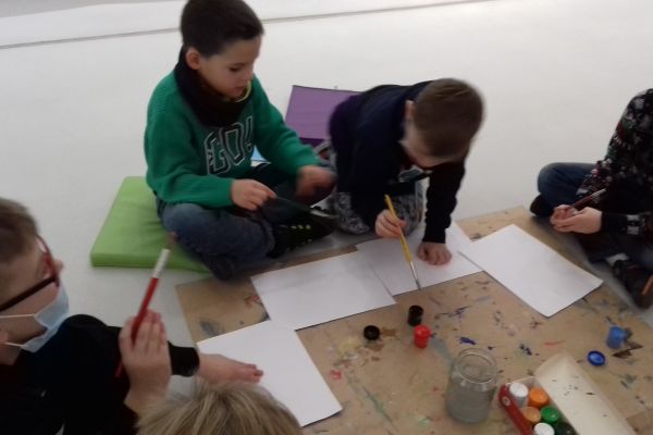 Klasa 1 c w Galerii Sztuki Współczesnej