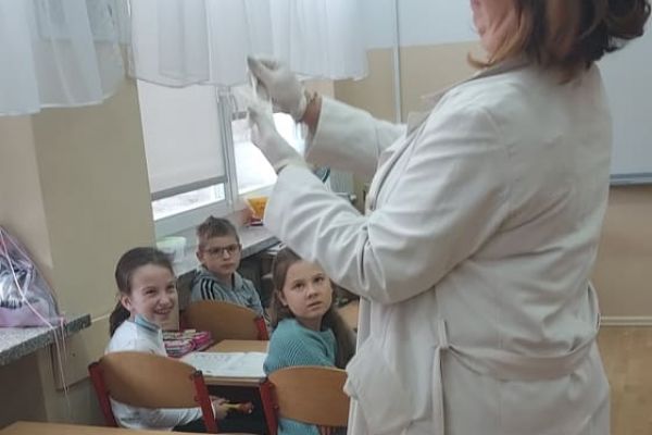 Detektyw Pozytywka w klasie 2a