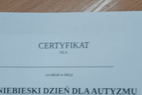 O autyzmie w 2a