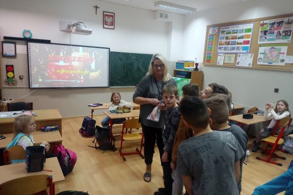 Andrzejkowe lekcje w klasie 3 c