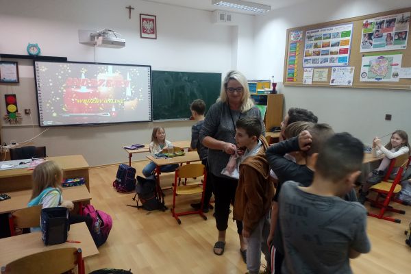 Andrzejkowe lekcje w klasie 3 c