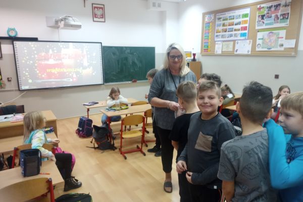 Andrzejkowe lekcje w klasie 3 c