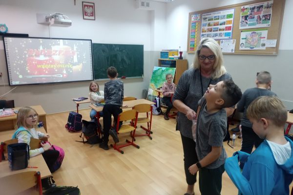 Andrzejkowe lekcje w klasie 3 c