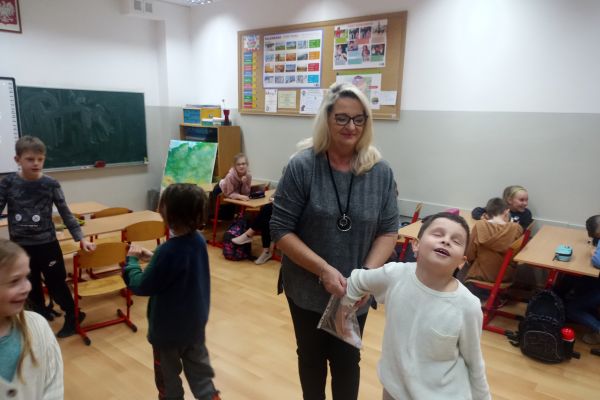 Andrzejkowe lekcje w klasie 3 c