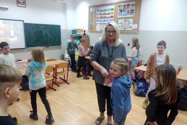 Andrzejkowe lekcje w klasie 3 c