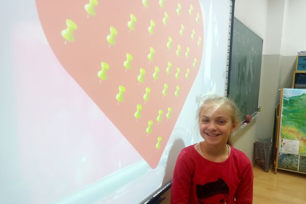 Andrzejkowe lekcje w klasie 3 c