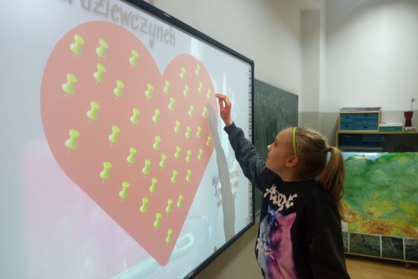 Andrzejkowe lekcje w klasie 3 c