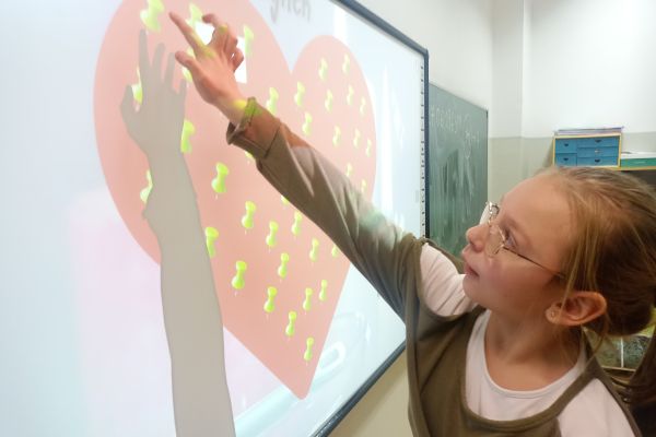 Andrzejkowe lekcje w klasie 3 c