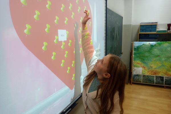 Andrzejkowe lekcje w klasie 3 c