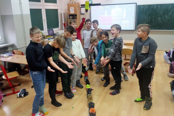 Andrzejkowe lekcje w klasie 3 c