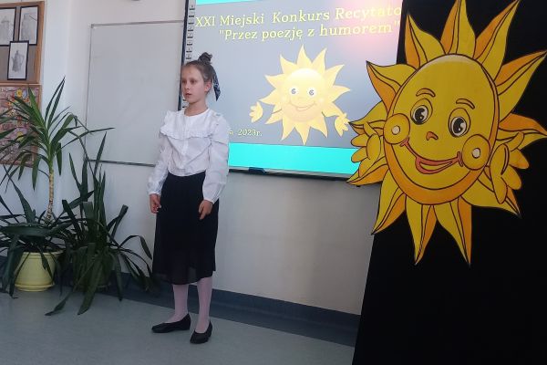 XXI Miejski Konkurs Recytatorski Przez poezję z humorem