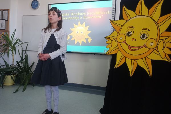 XXI Miejski Konkurs Recytatorski Przez poezję z humorem