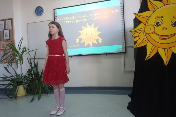 XXI Miejski Konkurs Recytatorski Przez poezję z humorem