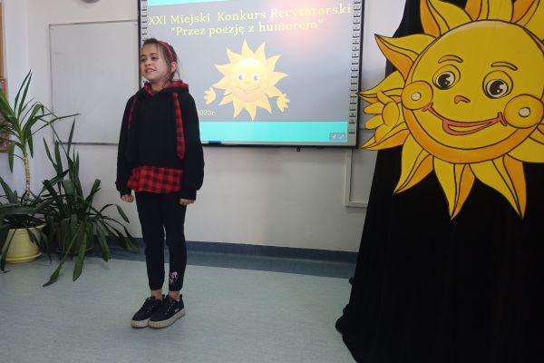 XXI Miejski Konkurs Recytatorski Przez poezję z humorem