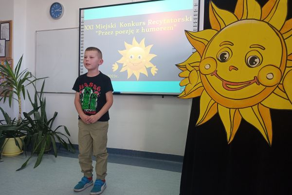 XXI Miejski Konkurs Recytatorski Przez poezję z humorem