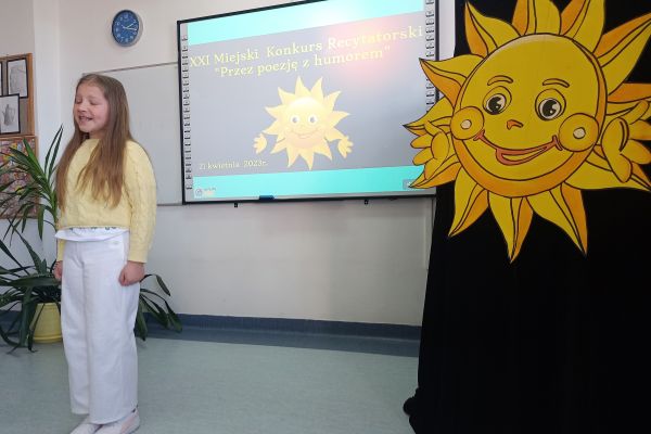 XXI Miejski Konkurs Recytatorski Przez poezję z humorem