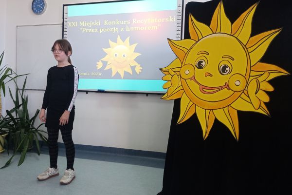 XXI Miejski Konkurs Recytatorski Przez poezję z humorem