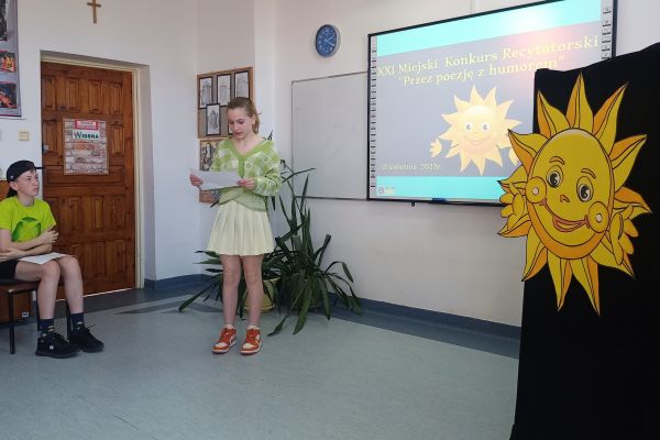 XXI Miejski Konkurs Recytatorski Przez poezję z humorem
