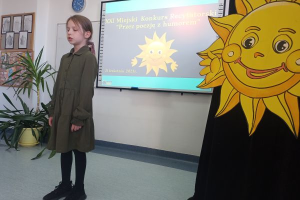 XXI Miejski Konkurs Recytatorski Przez poezję z humorem