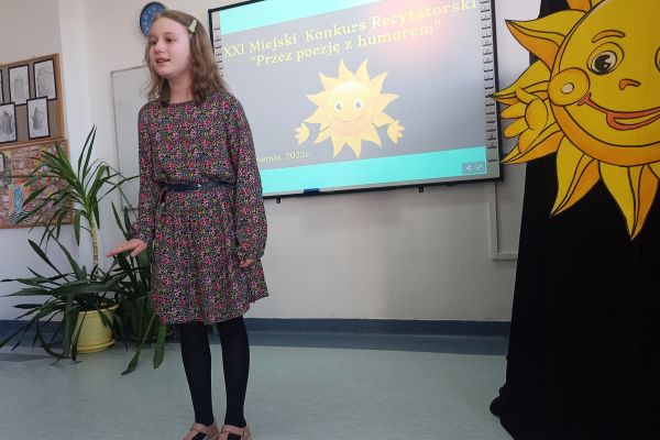 XXI Miejski Konkurs Recytatorski Przez poezję z humorem