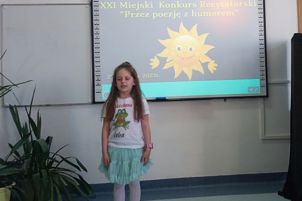 XXI Miejski Konkurs Recytatorski Przez poezję z humorem