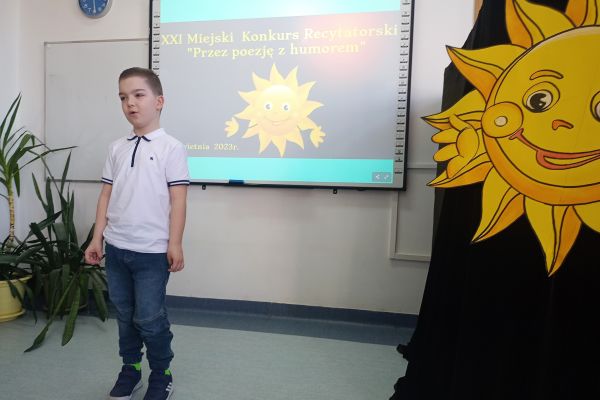 XXI Miejski Konkurs Recytatorski Przez poezję z humorem