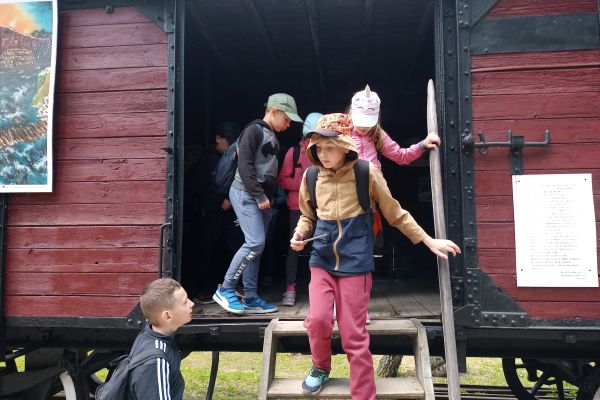 Wycieczka klasy 3a i 3c do Szymbarka