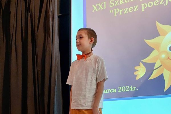 XXII Szkolny Konkurs Recytatorski Przez poezję z humorem