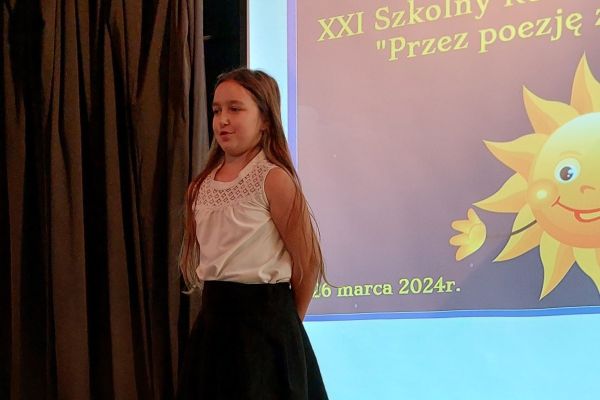 XXII Szkolny Konkurs Recytatorski Przez poezję z humorem