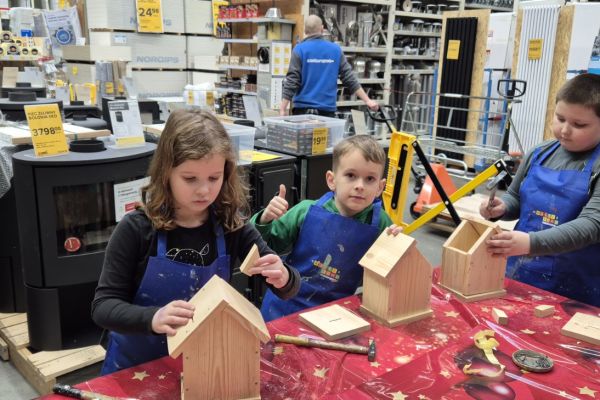 2 a na warsztatach w Castoramie