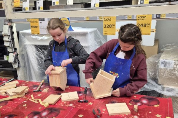 2 a na warsztatach w Castoramie