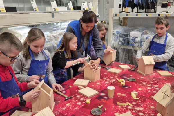 2 a na warsztatach w Castoramie