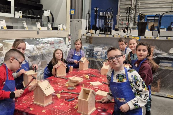 2 a na warsztatach w Castoramie