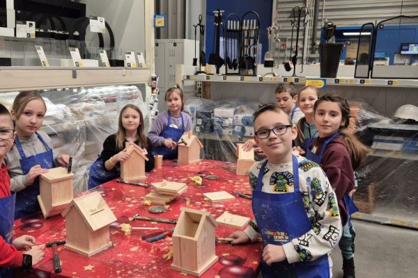 2 a na warsztatach w Castoramie