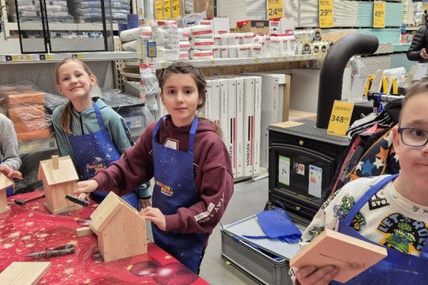 2 a na warsztatach w Castoramie