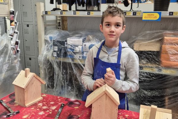 2 a na warsztatach w Castoramie