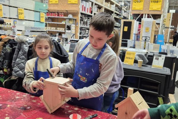 2 a na warsztatach w Castoramie