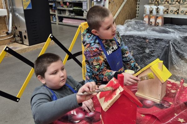 2 a na warsztatach w Castoramie