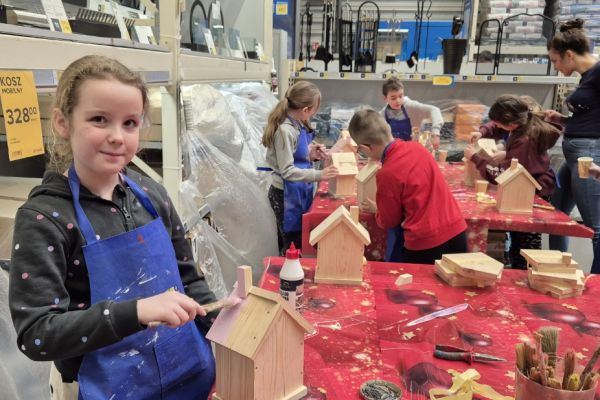 2 a na warsztatach w Castoramie