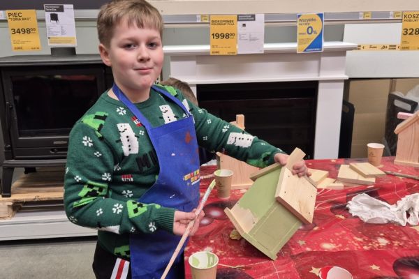 2 a na warsztatach w Castoramie