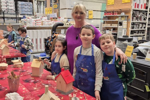 2 a na warsztatach w Castoramie