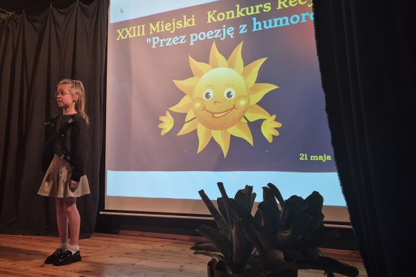 XXIII Miejski Konkurs Recytatorski Przez poezję z humorem