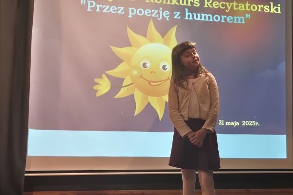 XXIII Miejski Konkurs Recytatorski Przez poezję z humorem