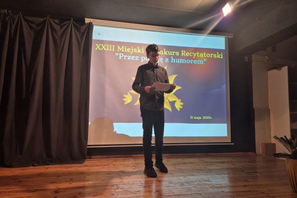XXIII Miejski Konkurs Recytatorski Przez poezję z humorem