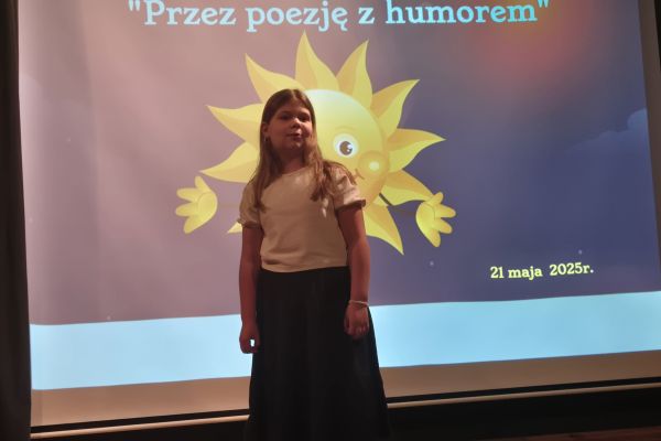 XXIII Miejski Konkurs Recytatorski Przez poezję z humorem