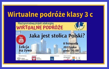 Wirtualne podróże klasy 3c